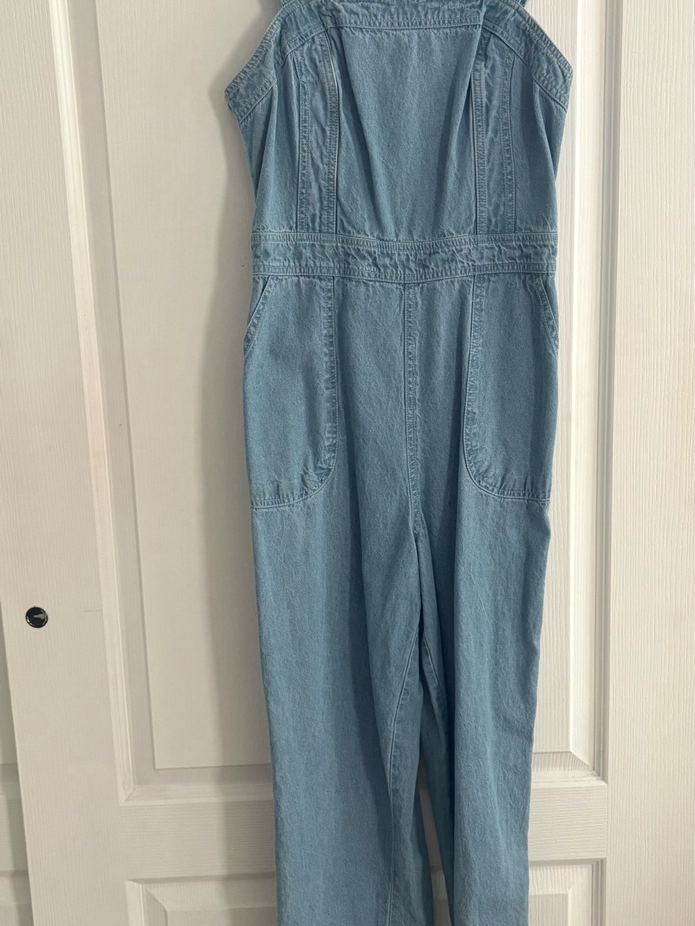 Japna Blue Denim One-Piece Jumpsuit